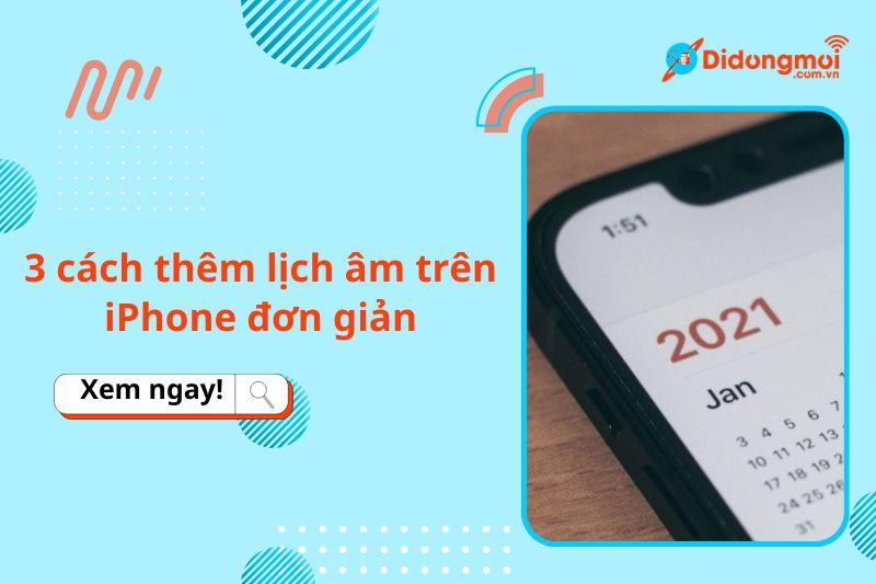 Man hinh dien thoai hien thi ung dung xem lich han quoc ket hop am duong lich